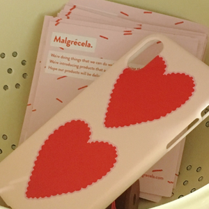 [Malgrecela] IPhone hard case - Two Heart