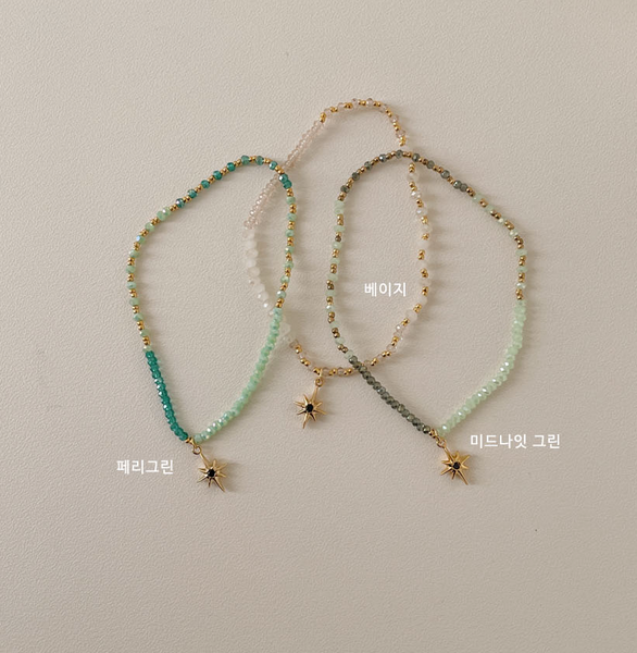 [SOYE PI-NE] Light Beads Color Bracelet