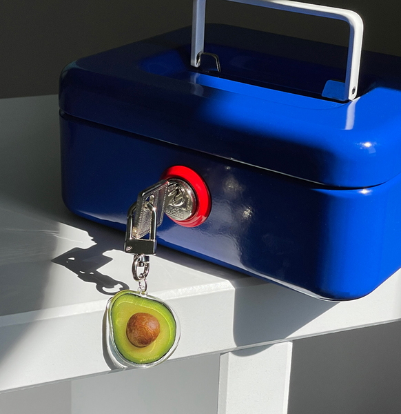 [byemypie] Avocado Keyring