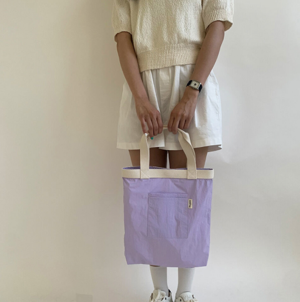 [JackO'bag] Basrak Tote Bag - Lilac