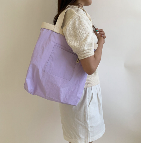 [JackO'bag] Basrak Tote Bag - Lilac