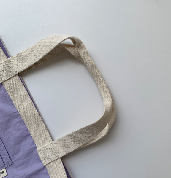 [JackO'bag] Basrak Tote Bag - Lilac