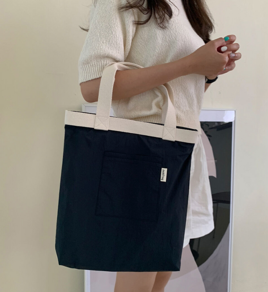 [JackO'bag] Basrak Tote Bag - Navy