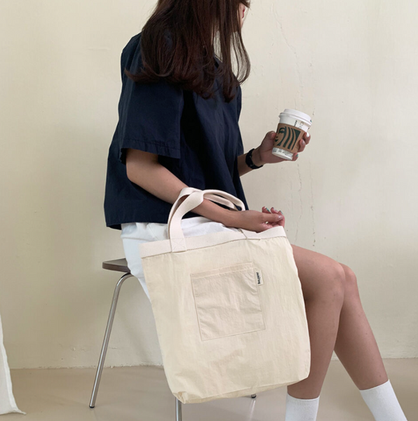 [JackO'bag] Basrak Tote Bag - Oatmeal