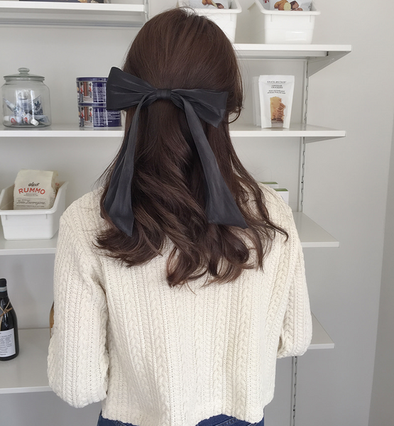 [moat] Pleats Ribbon Hairpin