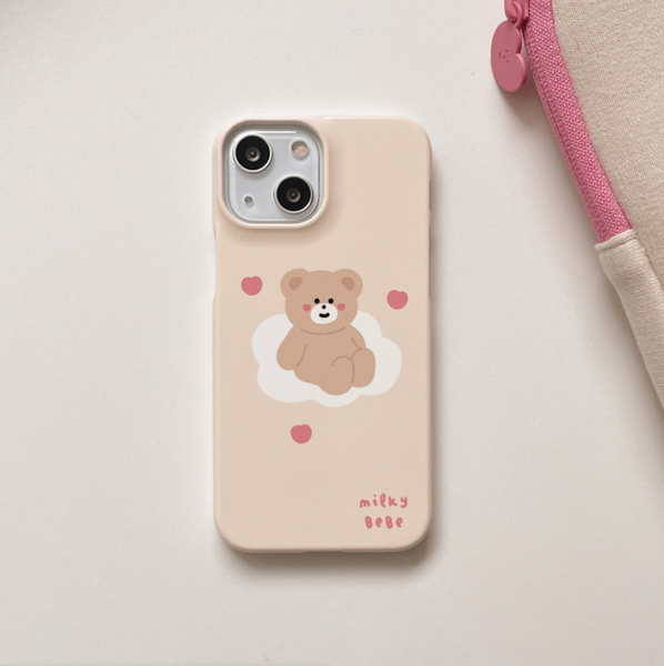 [malling booth] Milky Bebe Hard Phone Case