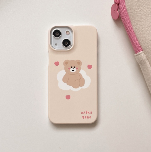 [malling booth] Milky Bebe Hard Phone Case