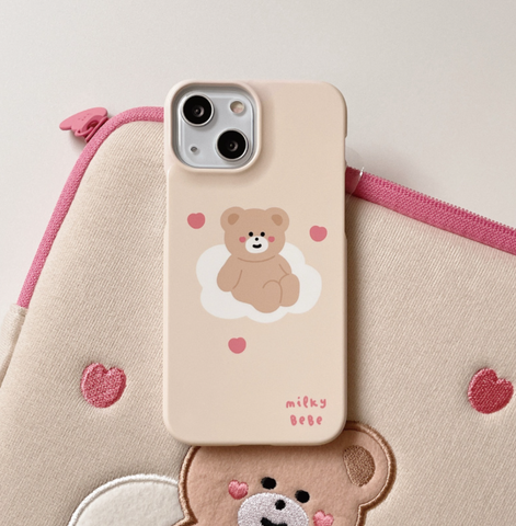[malling booth] Milky Bebe Hard Phone Case