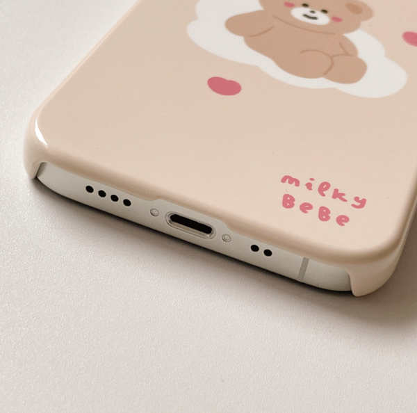 [malling booth] Milky Bebe Hard Phone Case