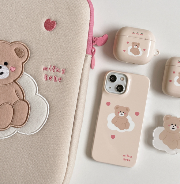 [malling booth] Milky Bebe Hard Phone Case