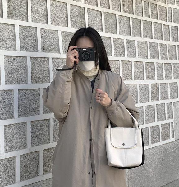 [noh] Cover Mini Bag (Ivory/ Black)