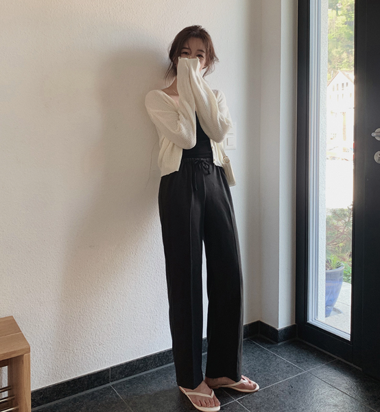 [SLOWAND] Cool Summer Linen Pants