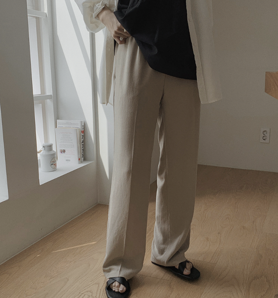 [SLOWAND] Cool Summer Linen Pants