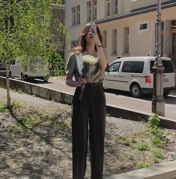 [SLOWAND] Summer Moment Today Slacks (+Long ver)