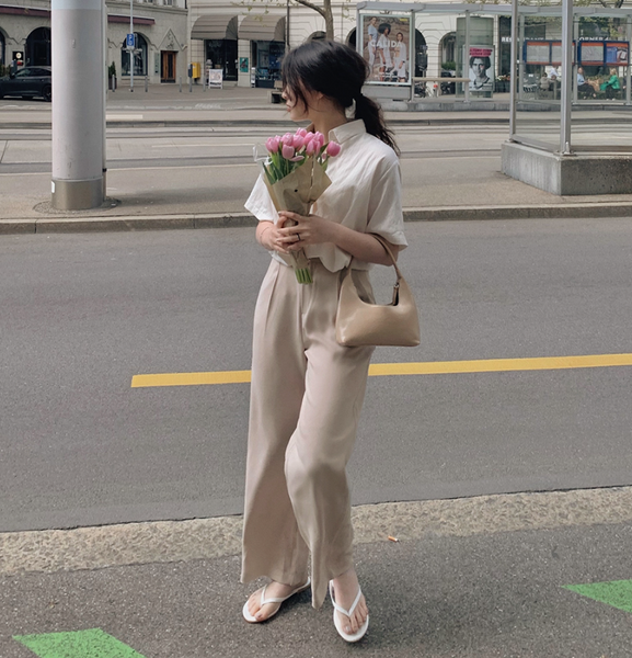 [SLOWAND] Summer Moment Today Slacks (+Long ver)