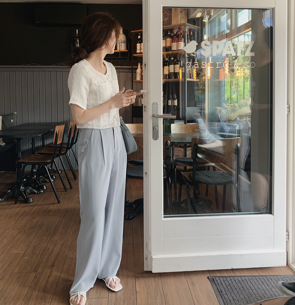 [SLOWAND] Summer Moment Today Slacks (+Long ver)