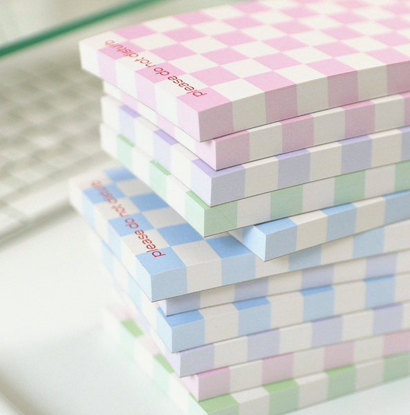 [PAPERIAN] Checkerboard Memo Pad