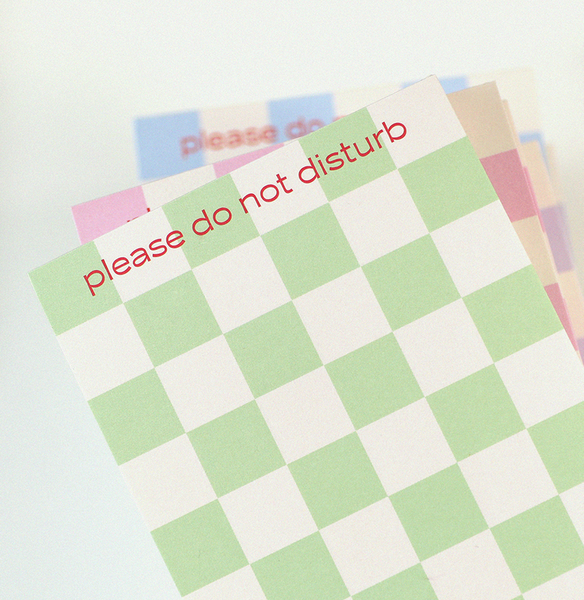 [PAPERIAN] Checkerboard Memo Pad