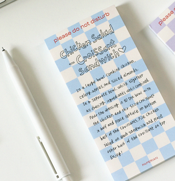 [PAPERIAN] Checkerboard Memo Pad