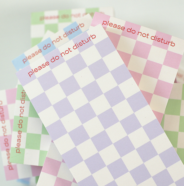 [PAPERIAN] Checkerboard Memo Pad