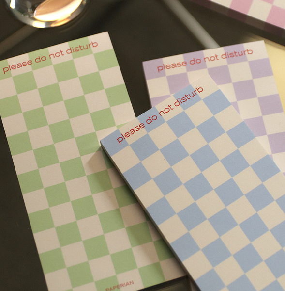 [PAPERIAN] Checkerboard Memo Pad