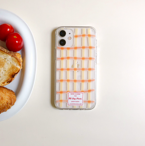 [Goody buddy] Colorful Check Phone Case