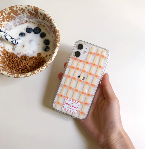 [Goody buddy] Colorful Check Phone Case