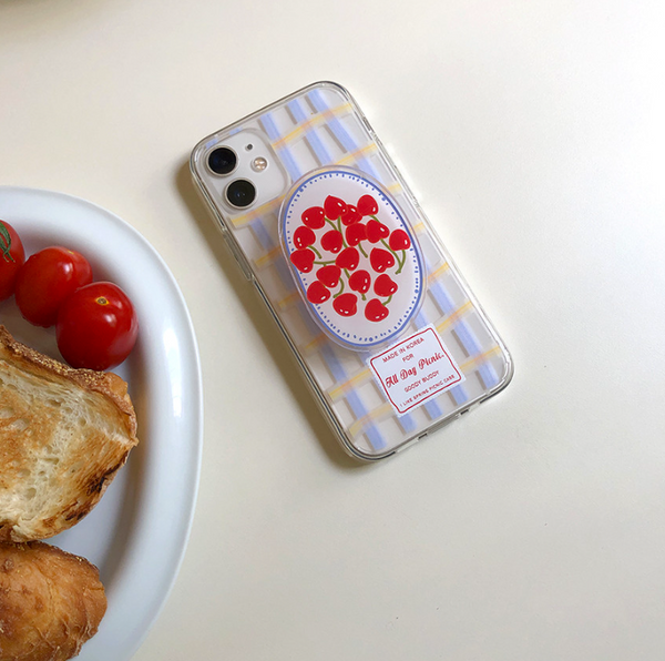 [Goody buddy] Colorful Check Phone Case