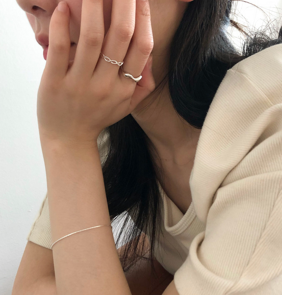 [DUNGEUREON] Flora Free Size Ring (925 silver)