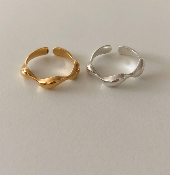 [DUNGEUREON] Flora Free Size Ring (925 silver)
