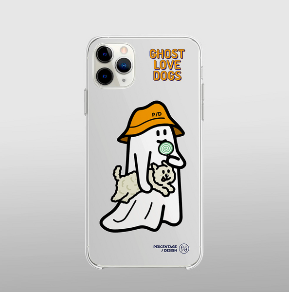 [PERCENTAGE] Ghost Love Dog/ Cat Phone Case (4 Types)