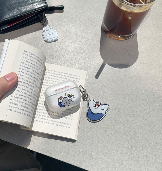 [PERCENTAGE] Ghost Book Club Airpods Case