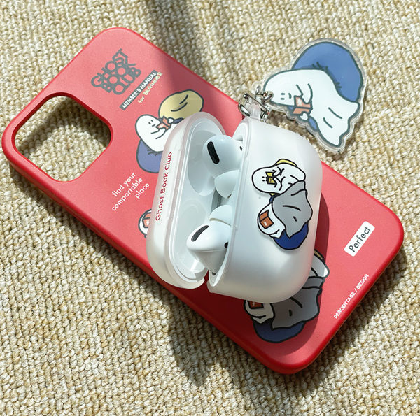 [PERCENTAGE] Ghost Book Club Airpods Case