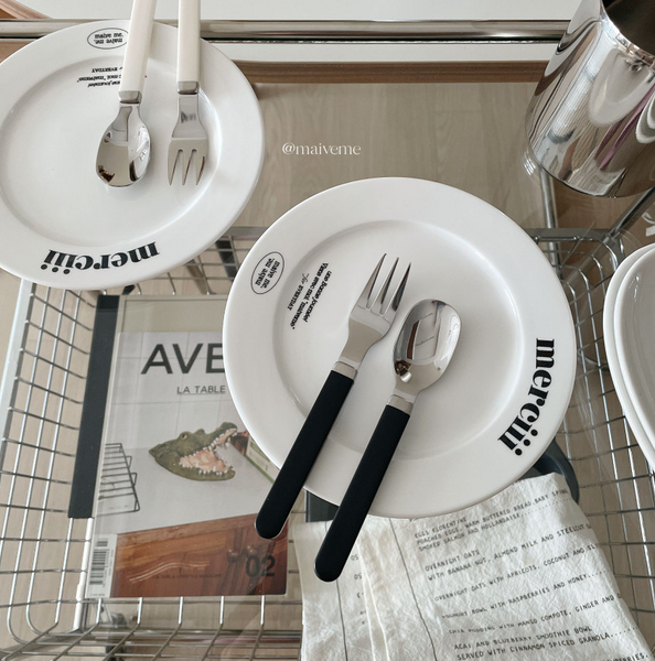 [maive me'] Home Cafe Oreo Cutlery Set