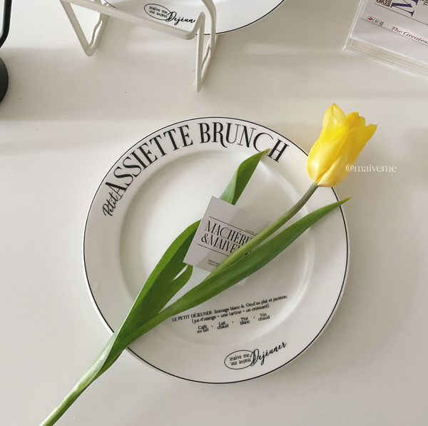 [maive me'] Assiette Brunch Plate (23cm)