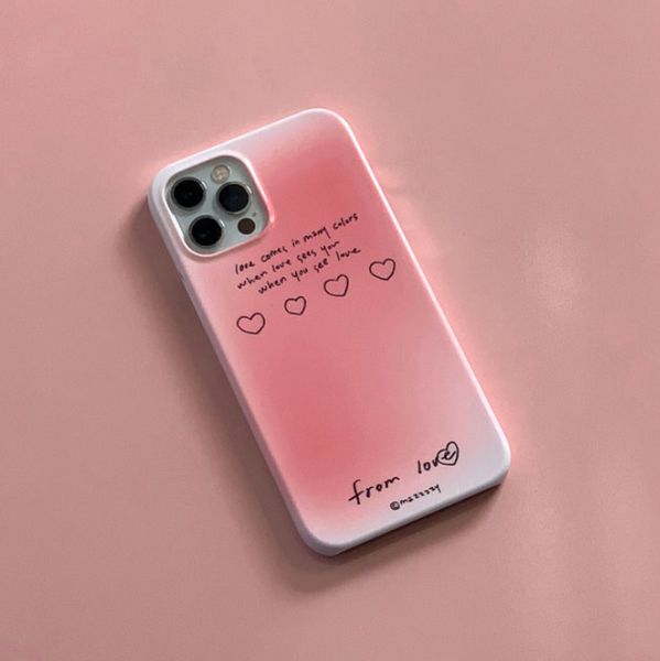 [MAZZZZY] From Love Phone Case (Glossy)