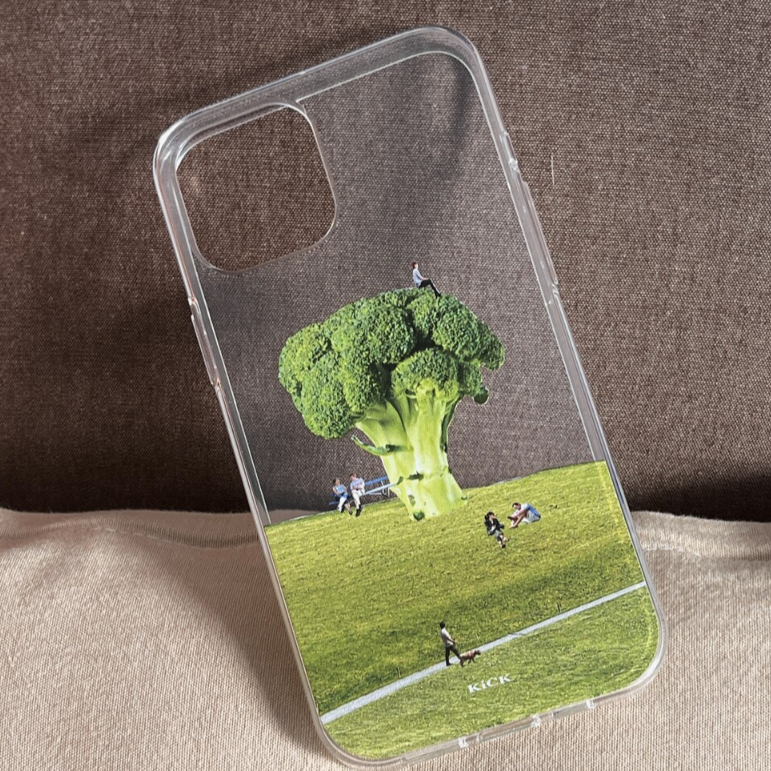 [KiCK] Broccoli Garden Jelly Case