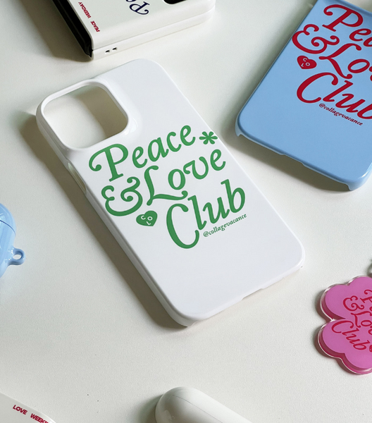 [collagevacance] Peace&Love*Club Phonecase (3type)