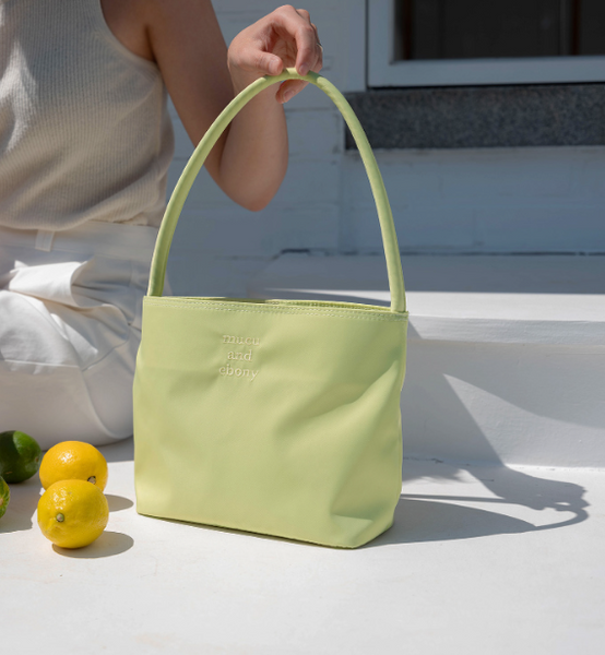 [mucu and ebony] Nearest Bag (Lime)