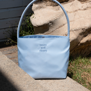 [mucu and ebony] Nearest Bag (Light Blue)