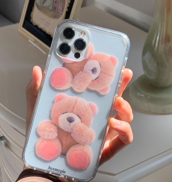 [byemypie] Pink Jelly Bear Case