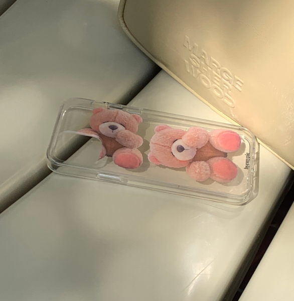 [byemypie] Pink Jelly Bear Case