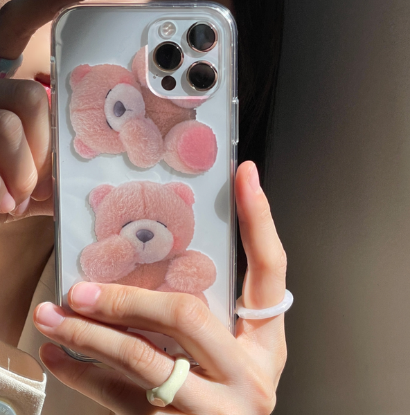 [byemypie] Pink Jelly Bear Case