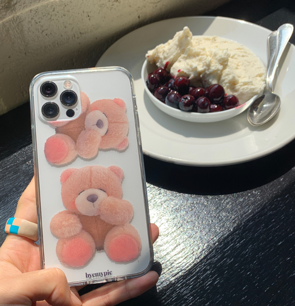 [byemypie] Pink Jelly Bear Case