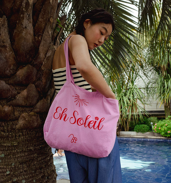 [FUN FROM FUN] EH SOLEIL ECO BAG (PINK)