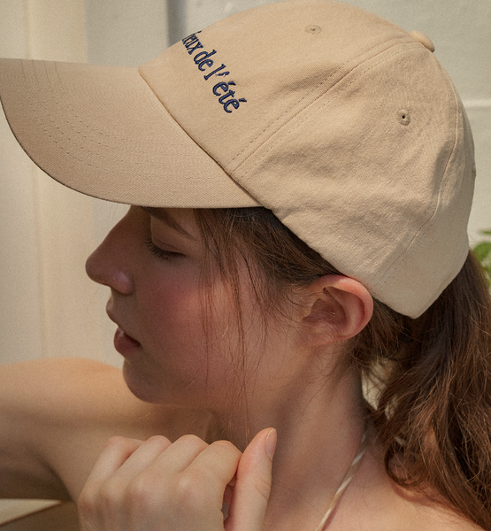 [HOTEL PARIS CHILL] Voyage Baseball Cap (Cream)