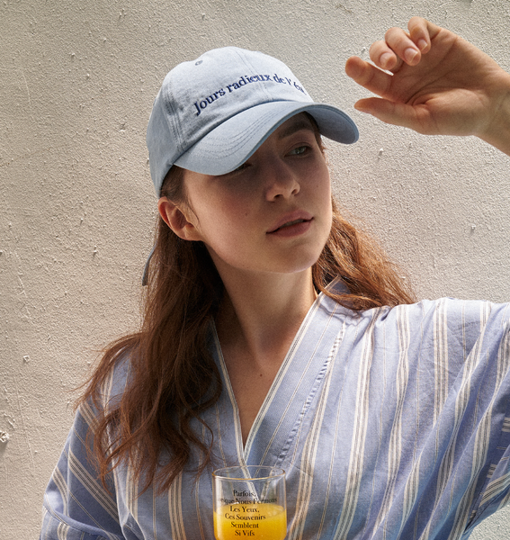 [HOTEL PARIS CHILL] Voyage Baseball Cap (Sky)