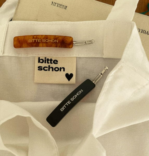 [BITTE SCHON] Logo Hair Clip (Set)