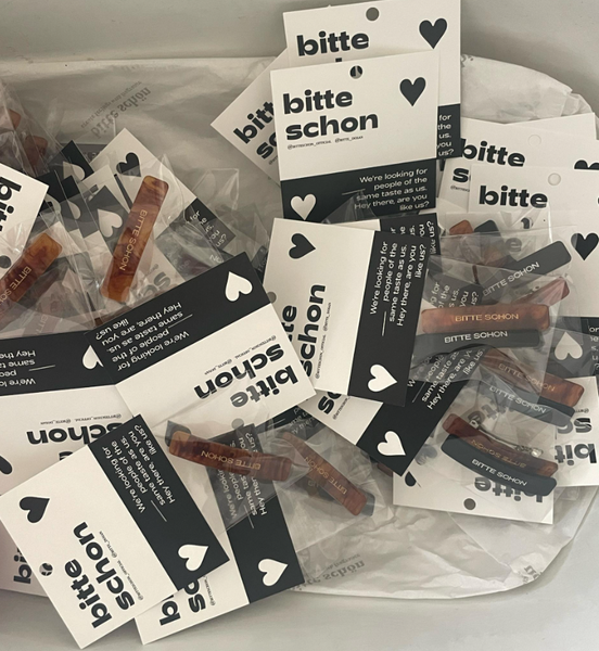 [BITTE SCHON] Logo Hair Clip (Set)