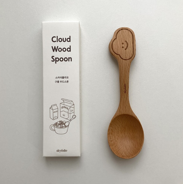 [skyfolio] Cloud Wood Spoon